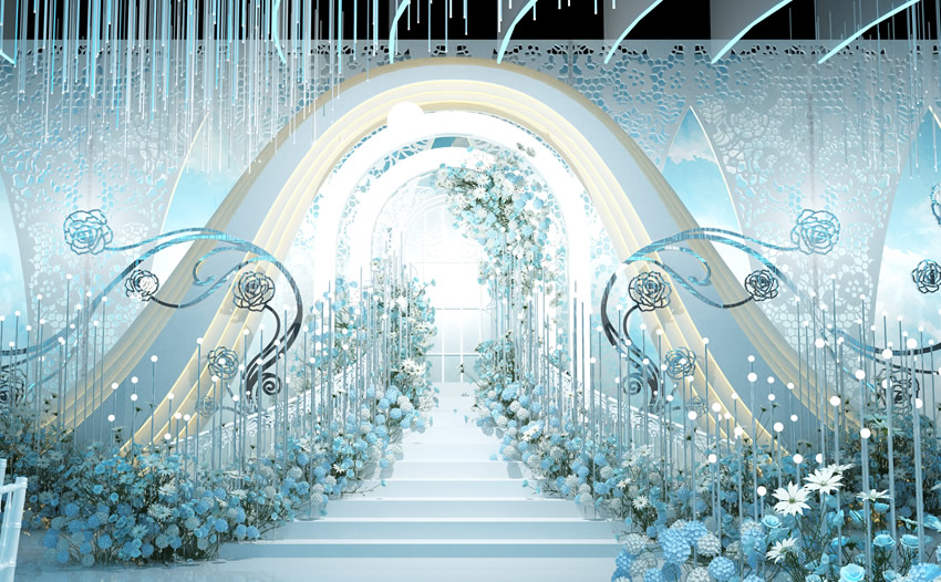 永胜釡香烙馍村水晶厅效果展示